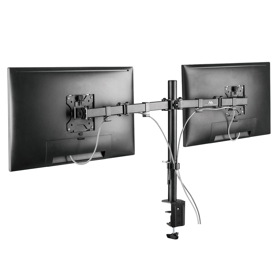 Držák na stůl pro 2 Maclean MC-884 17-32 "LCD monitory 2x 8 kg (max. 16 kg) vesa 75x75 a 100x100