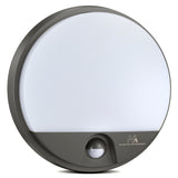 LED lampa s infračerveným pohybovým senzorem MCE291 GR 1100lm 15W IP54 Maclean Energy šedá