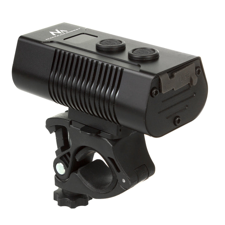 Cyklo baterka XML + COB LED 750 lumen LED Maclean Energy + sada powerbank MCE308 silná