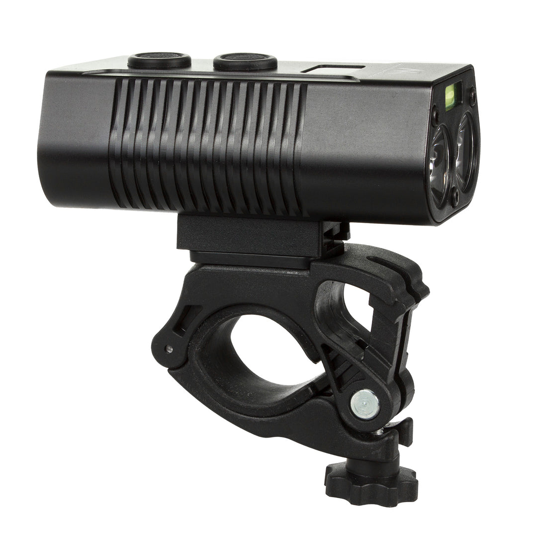 Cyklo baterka XML + COB LED 750 lumen LED Maclean Energy + sada powerbank MCE308 silná