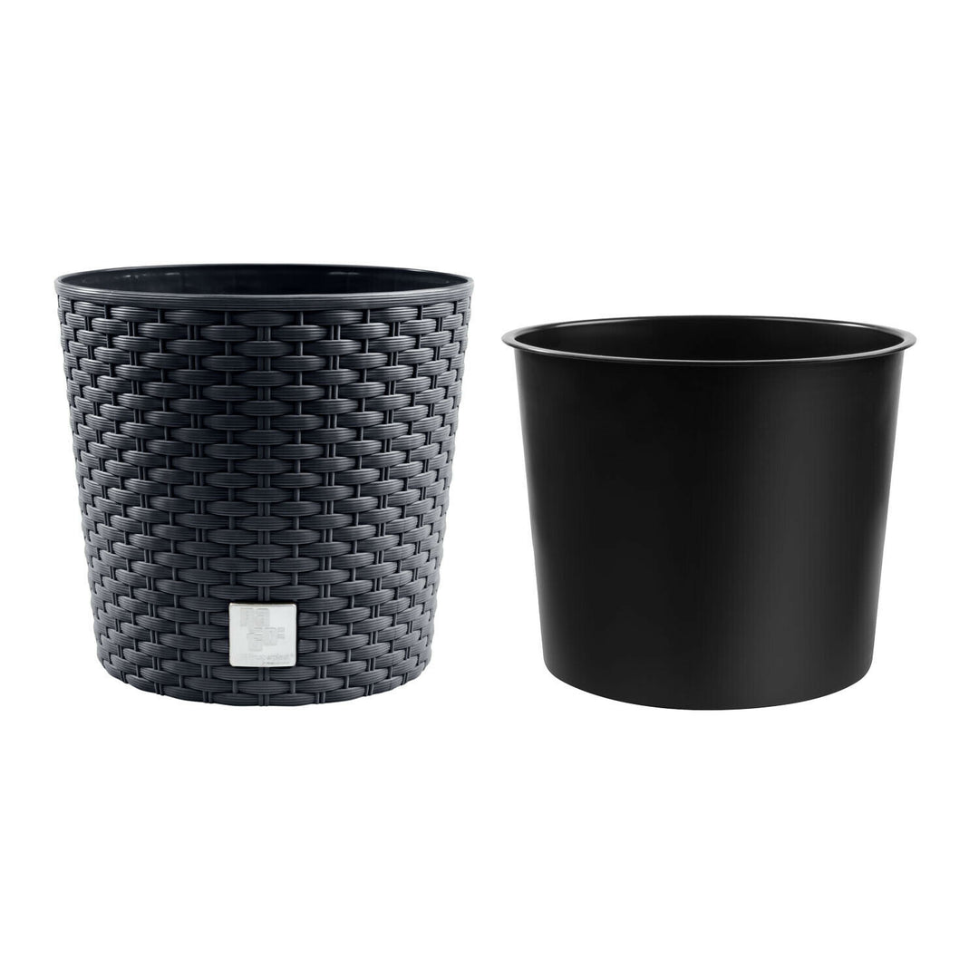 Květináč s vložkou Rato Round DRTUS400L-S433 - antracit