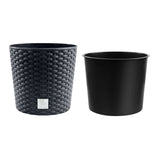 Květináč s vložkou Rato Round DRTUS400L-S433 - antracit