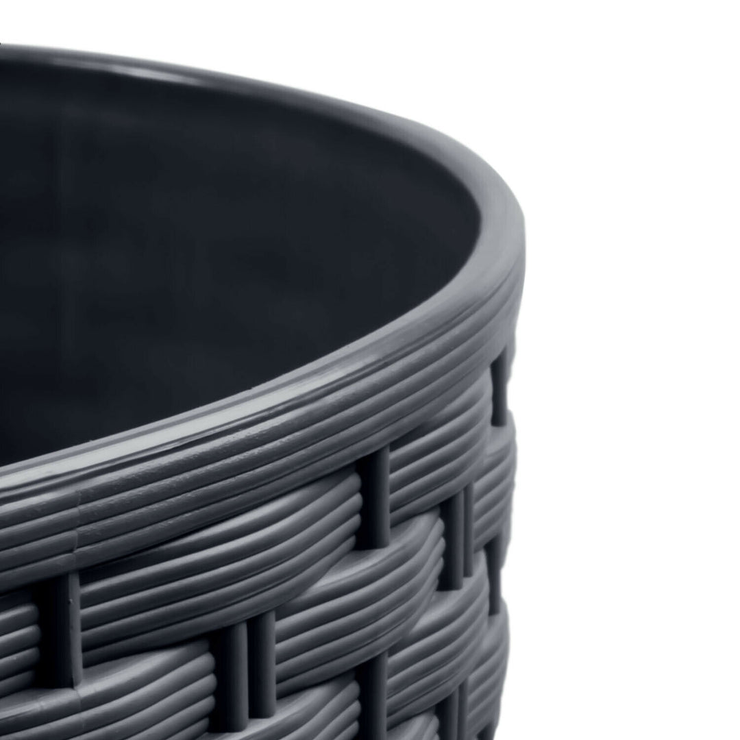 Květináč s vložkou Rato Round DRTUS400L-S433 - antracit