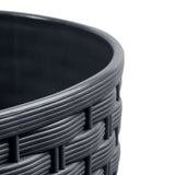 Květináč s vložkou Rato Round DRTUS400L-S433 - antracit