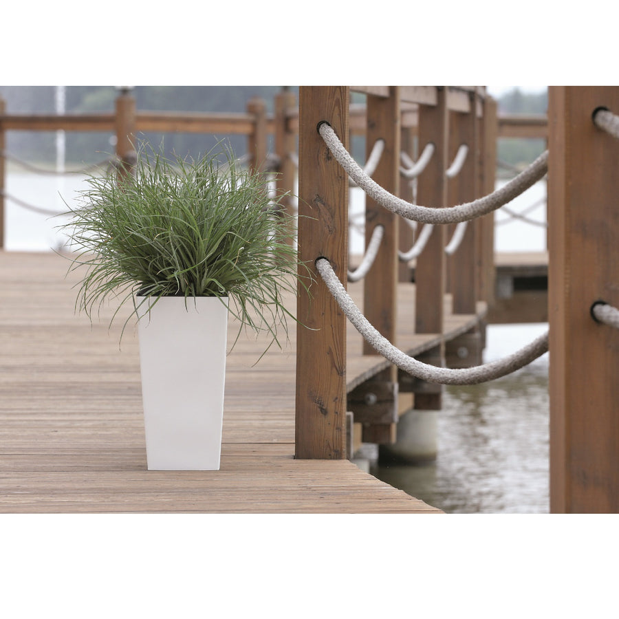 Květináč s vložkou Urbi Square DURS200-S449 - bílý