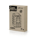 Kompostér 220L Prosperplast Compogreen IKST220C-S411 - černý