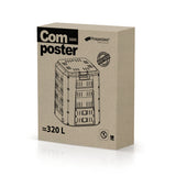 Kompostér 320L Prosperplast Compogreen IKST320C-S411 - černý