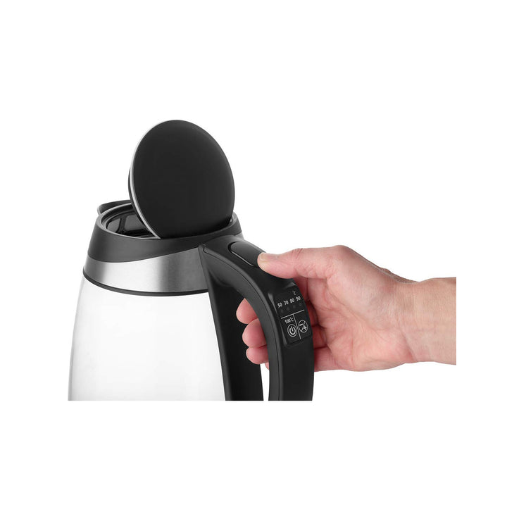 Skleněná rychlovarná konvice 1,7 l s regulací teploty Concept RK4120