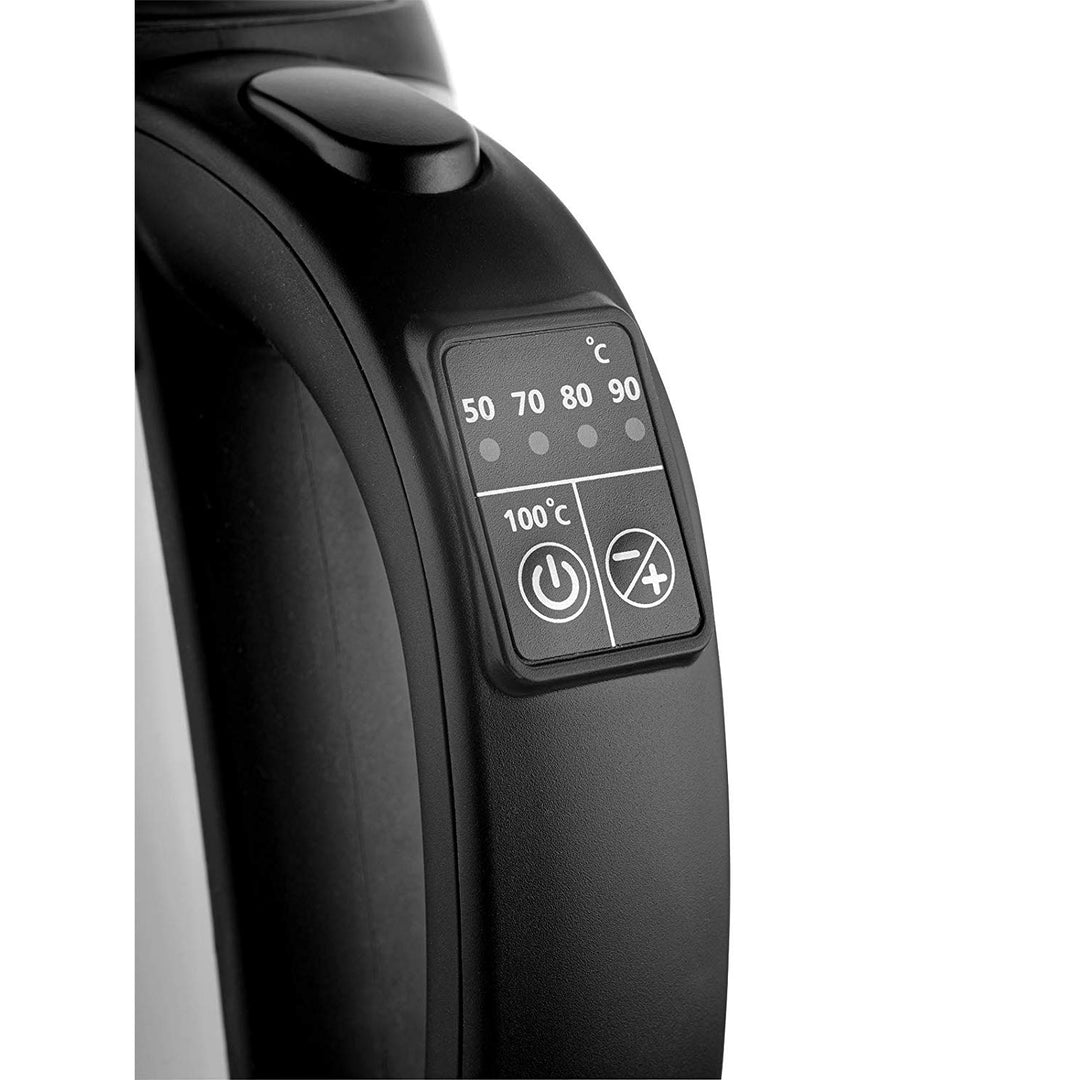 Skleněná rychlovarná konvice 1,7 l s regulací teploty Concept RK4120