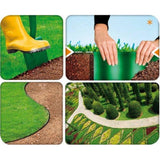 Vlnitá zahradní hrana 10 cm x 9 m Cellfast 30-001H zelená