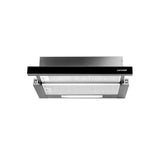 Concept OPV3560BC zapuštěný výsuvný odsavač par 60 cm - černá barva