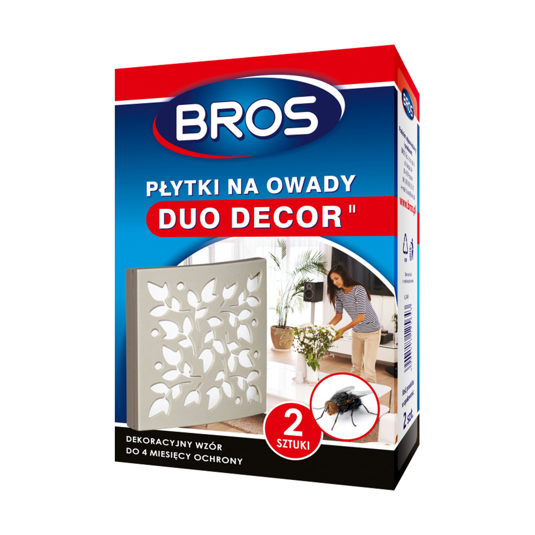 Sada 2 ozdobných dlaždic pro hmyz Bros Duo-Decor