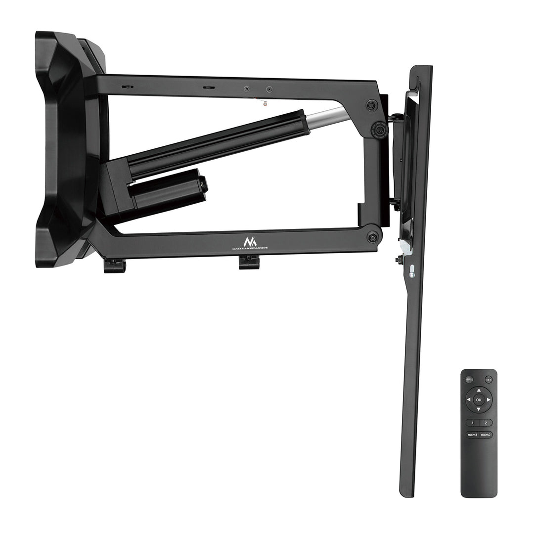 Držák Maclean TV nad krb, max. rozměry 600x400, dálkové ovládání, 37"-70", 35kg, MC-891