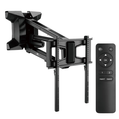 Držák Maclean TV nad krb, max. rozměry 600x400, dálkové ovládání, 37"-70", 35kg, MC-891