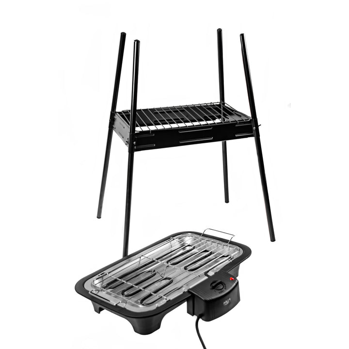 Elektrický gril se zahradním stojanem Adler AD 6602