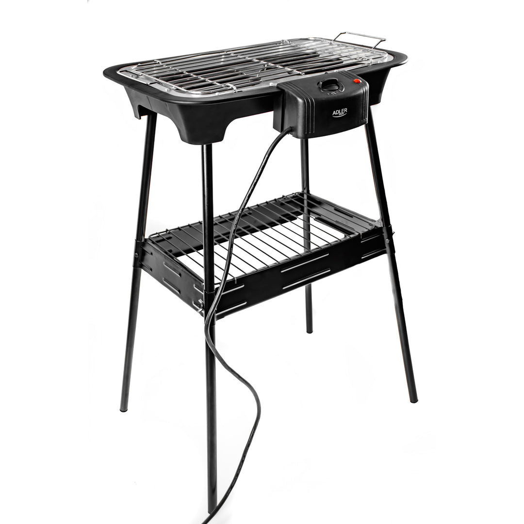 Elektrický gril se zahradním stojanem Adler AD 6602