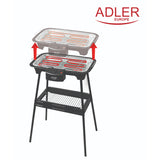 Elektrický gril se zahradním stojanem Adler AD 6602