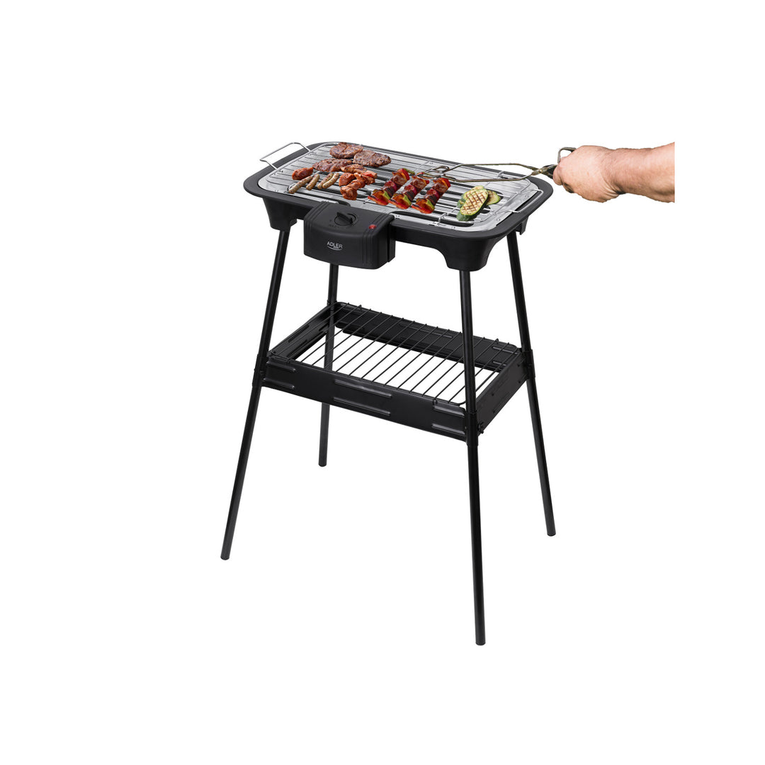 Elektrický gril se zahradním stojanem Adler AD 6602