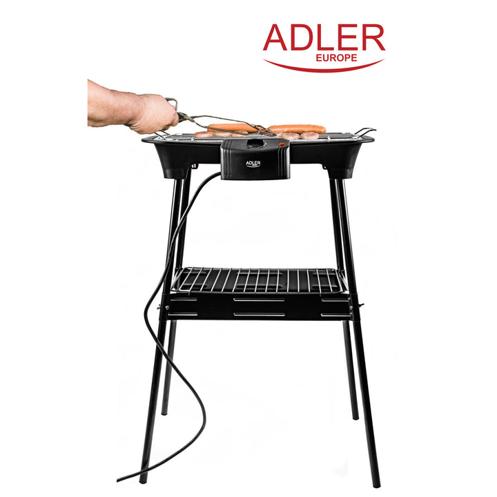 Elektrický gril se zahradním stojanem Adler AD 6602