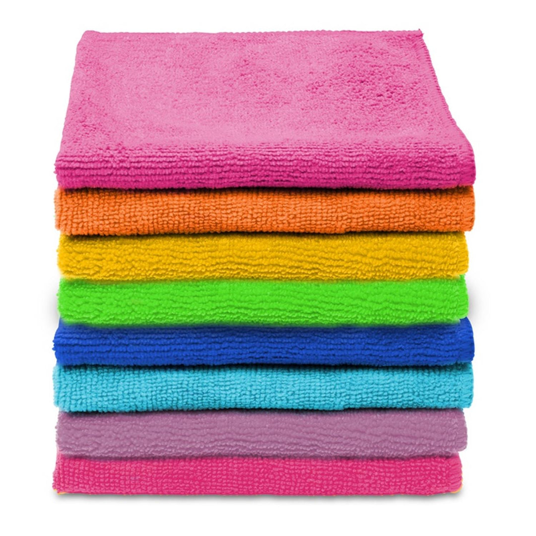 Sada 8 hadříků Vileda Microfiber Colors