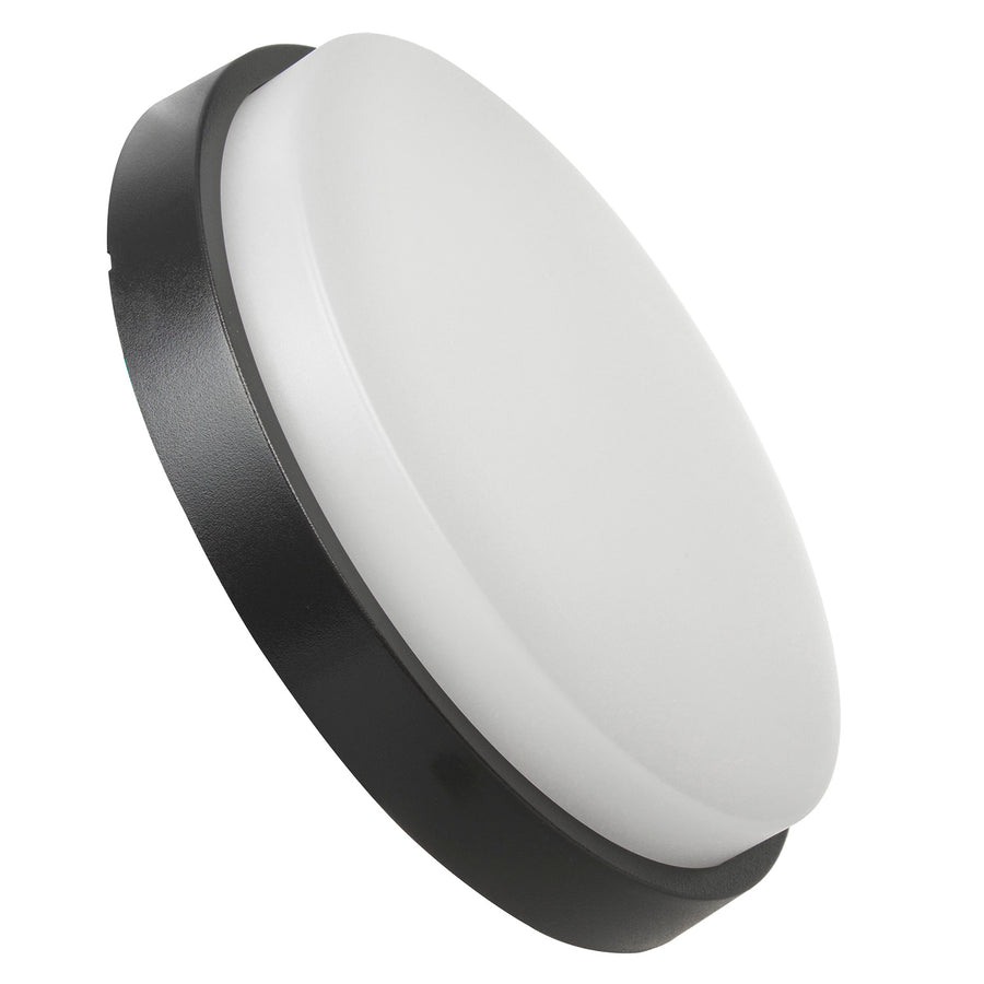 LED nástěnné a stropní svítidlo MCE342 GR 1100lm 15W IP54 Maclean Energy šedá, přírodní bílá (4000K)