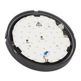 LED nástěnné a stropní svítidlo MCE342 GR 1100lm 15W IP54 Maclean Energy šedá, přírodní bílá (4000K)
