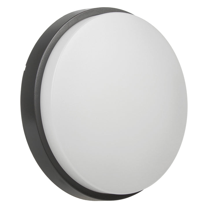LED nástěnné a stropní svítidlo MCE342 GR 1100lm 15W IP54 Maclean Energy šedá, přírodní bílá (4000K)