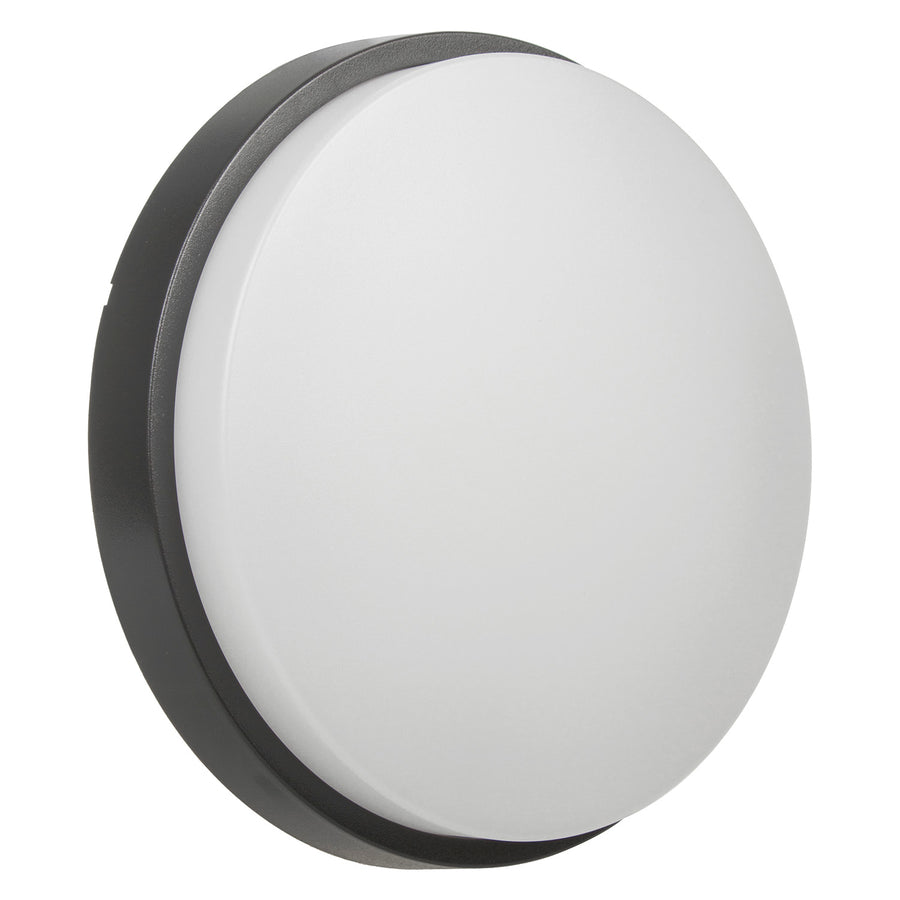 LED nástěnné a stropní svítidlo MCE342 GR 1100lm 15W IP54 Maclean Energy šedá, přírodní bílá (4000K)