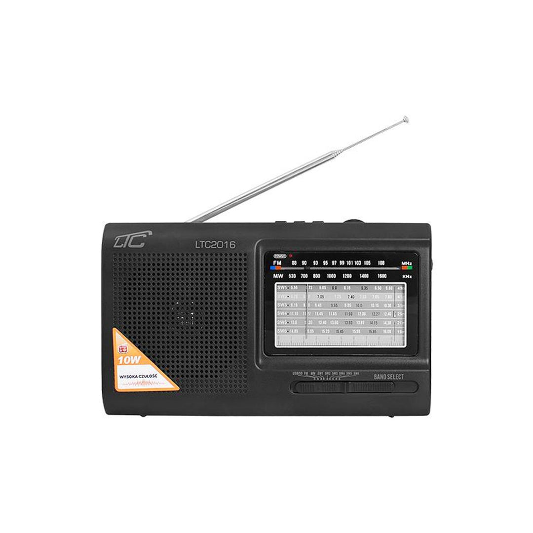 Přenosné rádio LTC-2016 WILGA USB s vestavěnou dobíjecí baterií