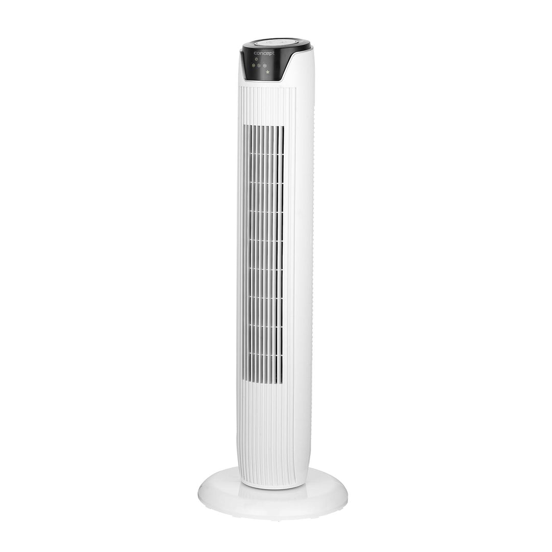 Koncept sloupcový ventilátor VS5100 s dálkovým ovládáním - bílý