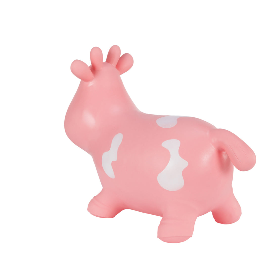 Hoppimals guma jumper pink cow - obrovská a jedinečná zábava ze skákání