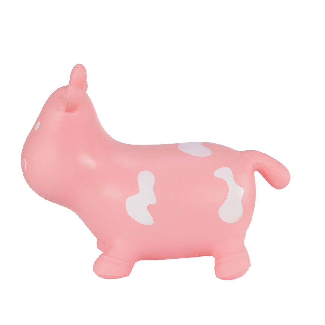Hoppimals guma jumper pink cow - obrovská a jedinečná zábava ze skákání