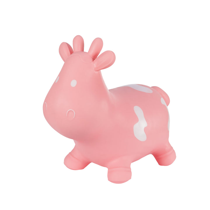 Hoppimals guma jumper pink cow - obrovská a jedinečná zábava ze skákání