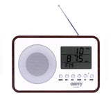 Digitální rádio Camry, retro, LCD displej, budík, CR 1153