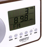 Digitální rádio Camry, retro, LCD displej, budík, CR 1153
