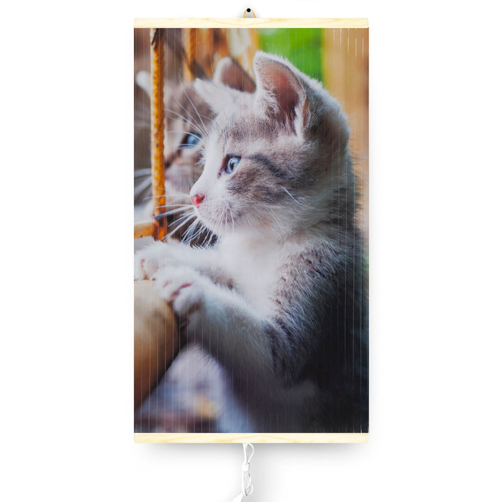 Infrazářič - flexibilní topný panel s regulátorem 430W TRIO design 11 cat, rozměry 100x57cm