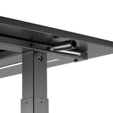Ručně výškově nastavitelný stůl Ergo Office, max. 40 kg, max. výška 117 cm, s deskou pro sezení a stání, ER-401 B