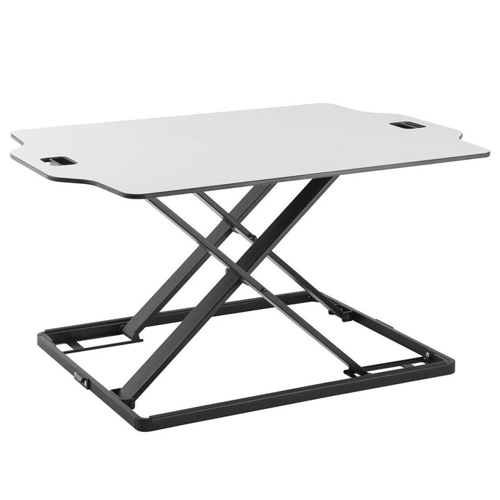 Ergo Office ER-420 Stůl vsedě Výškově nastavitelný nástavec na stůl s plynovým zdvihem Přestavník na monitor Notebook do max. 10 kg