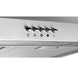 Digestoř 60cm Concept OPP1260ss s kapacitou 135 m3 / hod