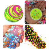 MAGIC BOX SLIME plastový materiál Sada pro dítě sada pro vytvoření slizu 12v1