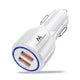 Nabíječka do auta QC 3.0 Maclean Energy MCE478 W - bílá QC 3.0 - 5V / 3A, 9V / 1,8A, 12V / 1,6A a 5V / 3,1A