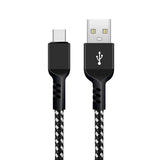 Kabel USB C podporující Fast Charge 2.4A Maclean Energy MCE471 černý, 1m 5V / 2,4A