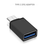 Adaptér OTG USB A na USB C Maclean Energy MCE470 černý