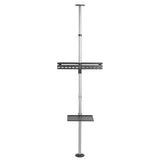 Teleskopický držák TV, strop a podlaha s policí Maclean MC-791N 37 "-70", max. 30 kg