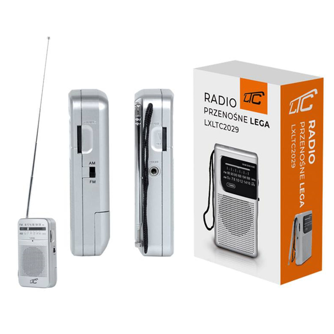 Přenosné rádio LTC Retro Lega s teleskopickou anténou