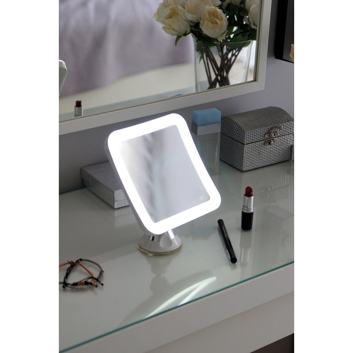 Koupelnové zrcadlo, otočné s osvětlením LED CR 2169