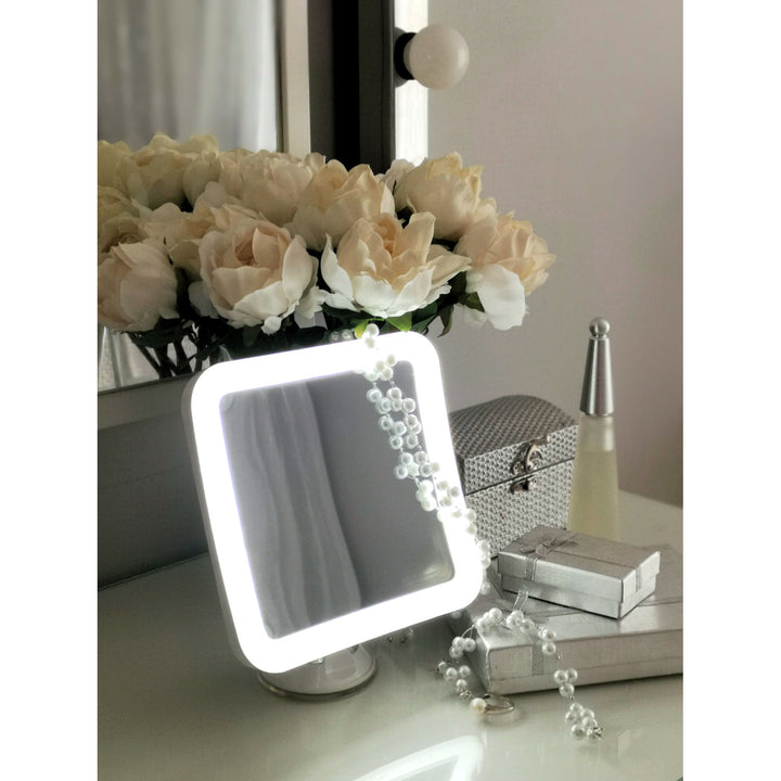 Koupelnové zrcadlo, otočné s osvětlením LED CR 2169