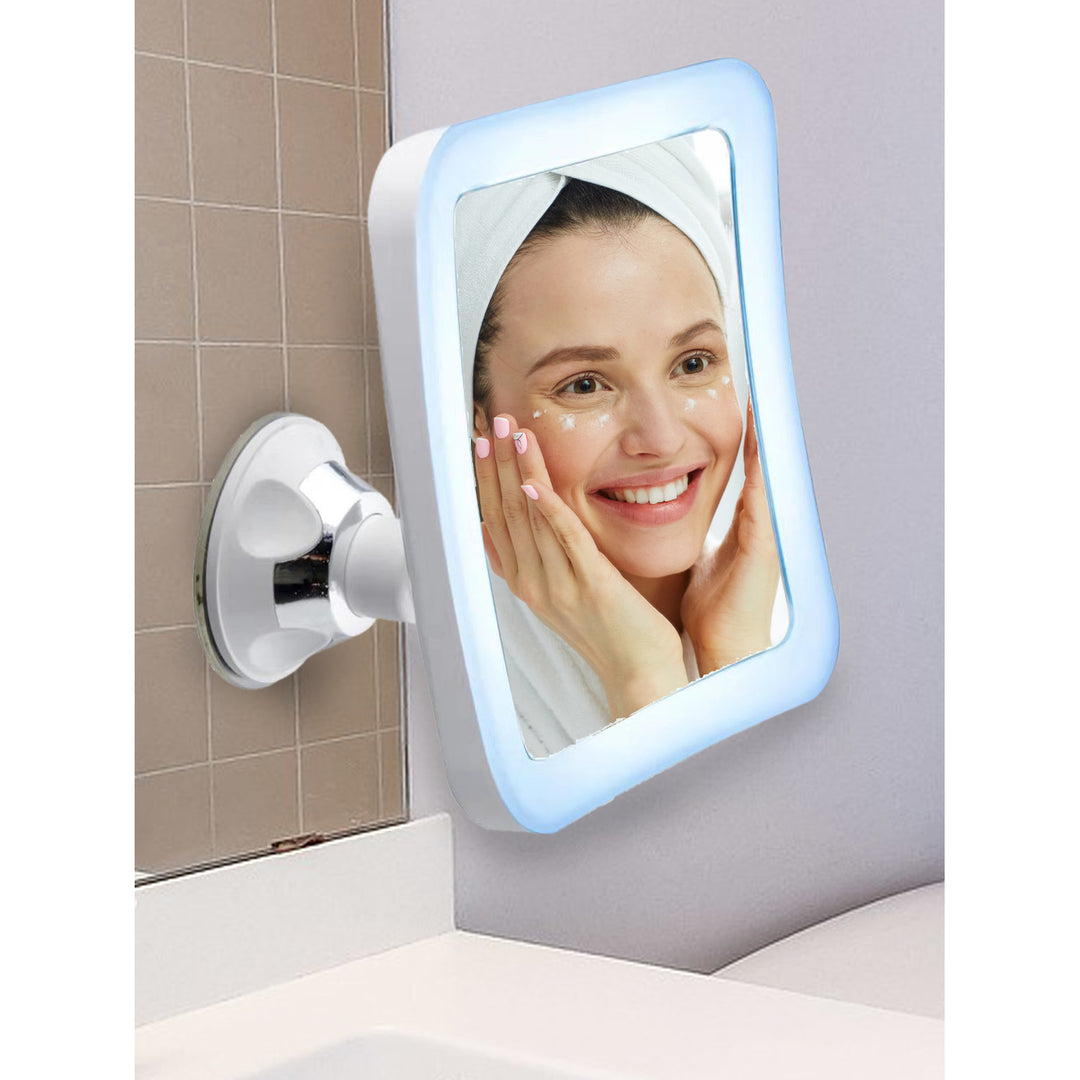 Koupelnové zrcadlo, otočné s osvětlením LED CR 2169