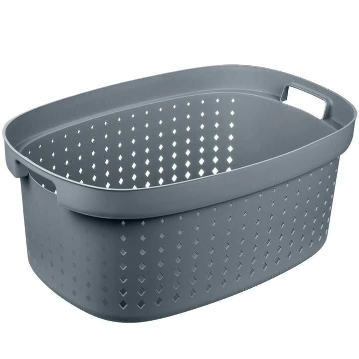 Koš na prádlo 42 l Team Plast Seoul šedý - praktická řešení a jedinečný design