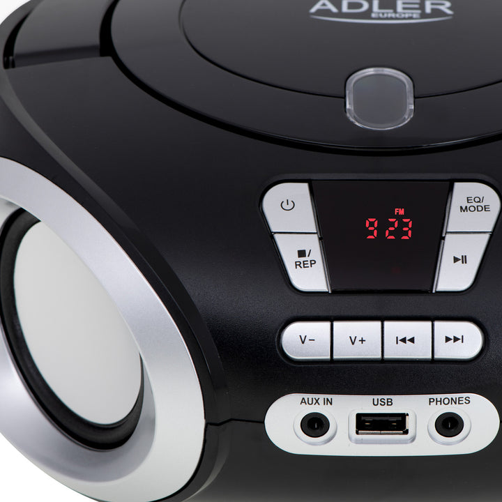 Boombox na CD-MP3, USB, rádio Adler AD 1181